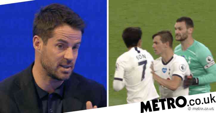 Jamie Redknapp defends Hugo Lloris after furious altercation with Son Heung-min in Tottenham’s victory over Everton