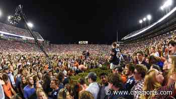 LOOK: Auburn football shows off new LED lighting inside Jordan-Hare Stadium