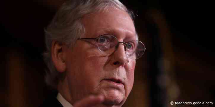 Mitch McConnell opens the door to another stimulus check for Americans, saying people earning under $40,000 a year have been 'hit the hardest'