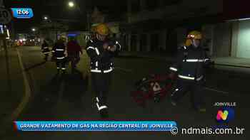 Grande vazamento de gás em Joinville - ND - Notícias