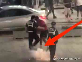 'It was totally like a foreign country': South Koreans angered by US troops firing fireworks and brawling on the street