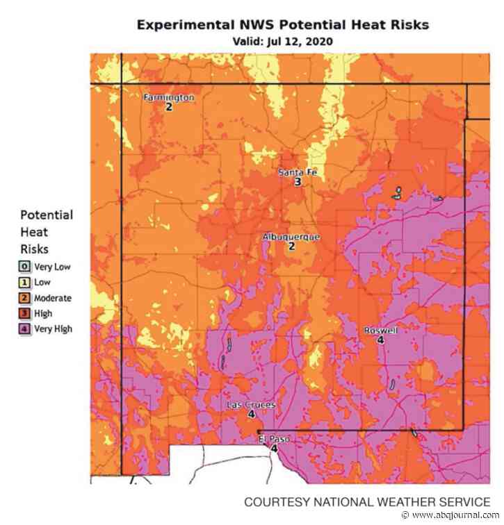 Nearrecord heat coming to state New Mexico news NewsLocker