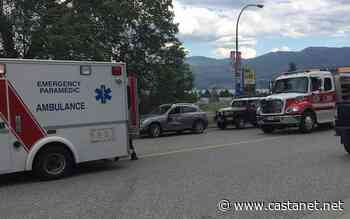 Two cars involved in crash in West Kelowna - West Kelowna News - Castanet.net