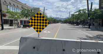 Coronavirus: Kelowna merchants not consulted on road closure to boost business - Globalnews.ca