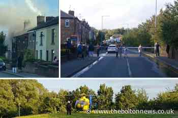 House fire on Leigh Road, Westhoughton, leaves man in hospital