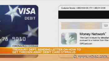 Treasury: Americans may have thrown out stimulus debit cards