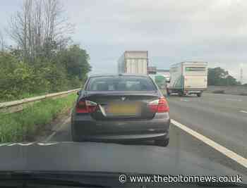 Driver arrested for drinking a bottle of beer on the motorway