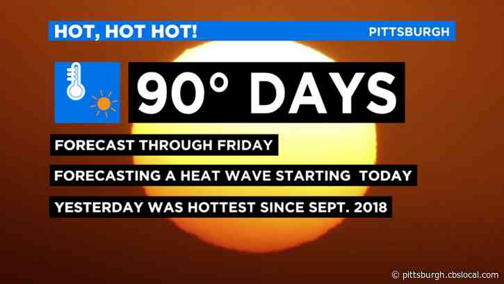 Pittsburgh Weather: Heat Wave, Chance Of Thunderstorms