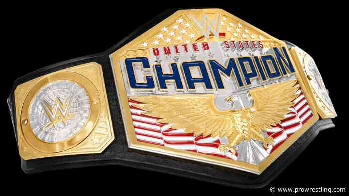 New WWE United States Title Replica Available For Pre-Order Purchase