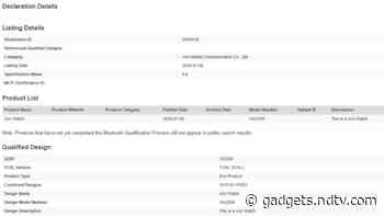 Vivo Watch Gets Bluetooth SIG Certification, May Launch Soon