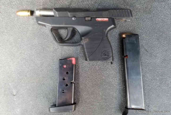 19-Year-Old Charged In Stealing Car, Handgun Violations In Baltimore