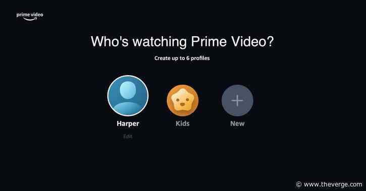 Amazon Prime Video is introducing individual user profiles