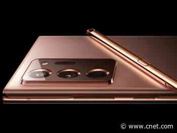 New leak claims to show the front of a Galaxy Note 20 Ultra     - CNET