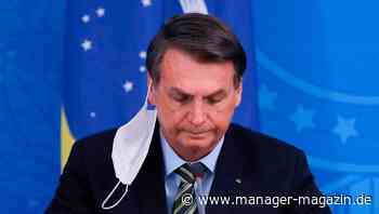 Jair Bolsonaro: Brasiliens Staatschef positiv auf Coronavirus getestet