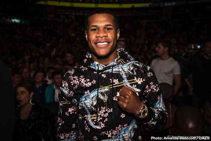 Devin Haney has A few different possibilities for next fight
