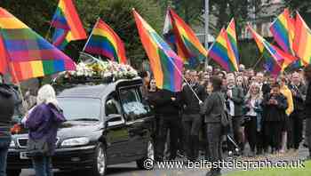 Mother and daughter together again, mourners at funeral of gay rights campaigner told