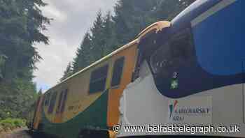 Trains hit each other head-on in fatal collision near Czech-German border