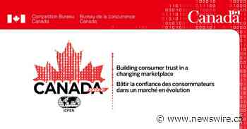 Competition Bureau assuming the presidency of the International Consumer Protection and Enforcement Network for 2020-2021 - Canada NewsWire