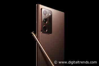 This could be our first real-world look at the massive Samsung Galaxy Note 20