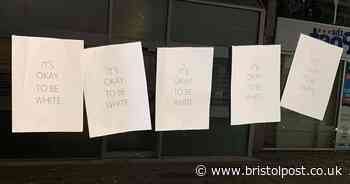 Police collect posters over 'intent to stir up racial hatred'