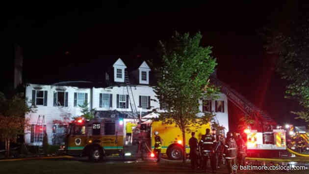 Firefighters Battle Two Large House Fires Within Hours In Talbot County