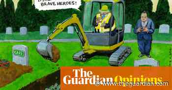 Steve Bell on Boris Johnson's slap for carers – cartoon