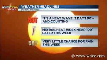 It's a heatwave for Rochester