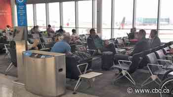 Andrew Scheer spotted without a mask at Toronto's Pearson Airport