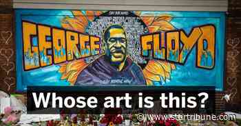 Mural raises concerns about representation in art responding to George Floyd's killing