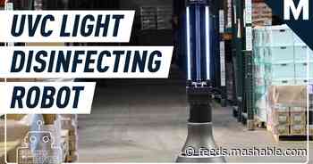This robot is designed to disinfect a warehouse floor in 30 minutes— Strictly Robots