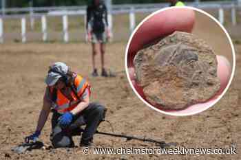 Metal detector group unearths Roman coins at racecourse - Chelmsford Weekly News
