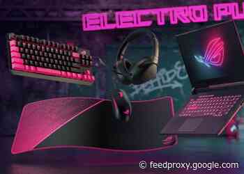 ASUS ROG Strix Electro Punk Edition gaming gear