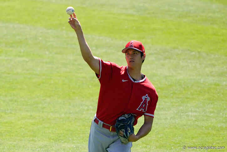 Shohei Ohtani pitches in Angels’ intrasquad game, looks rusty