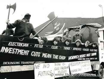 Horwich Carnival float predicted grim future for Loco Works