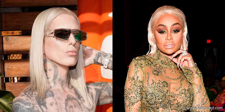 Jeffree Star Poses for Blac Chyna Photo Shoot Amid Backlash & Social Media Absence