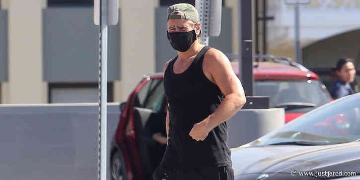 Colin Farrell Goes on a Solo Run for Pet Supplies