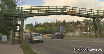 Pedestrian bridge over 14 Street in northwest Calgary changing to at-grade crossing - Globalnews.ca