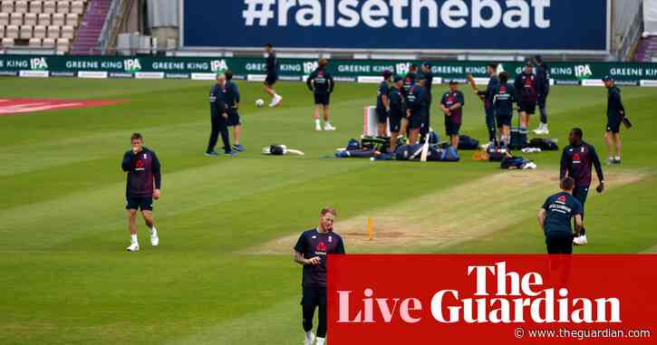 England v West Indies: first Test, day one – live!
