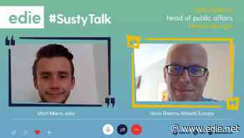 #SustyTalk: Hitachi Europe's Hans Daems on the evolution of CSR in the new normal