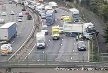 Lorry driver, 58, dies in M25 crash near Dartford Crossing