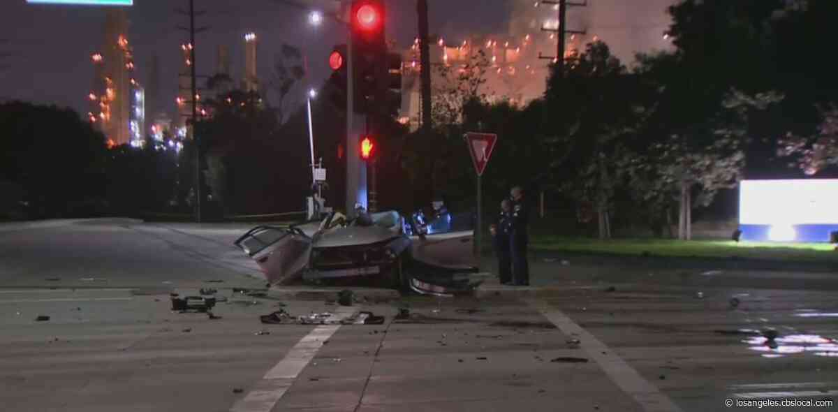 Driver Killed After Car Slams Into Pole In Torrance - California news ...