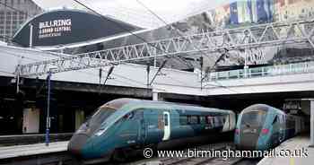 Birmingham to London Euston trains cancelled after person hit by trai