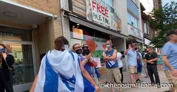 Protestors rage outside anti-Semitic food store in Toronto; Doug Ford and Uber Eats respond - The Post Millennial