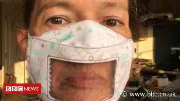 Coronavirus: Clear masks made to help lip-reading deaf people