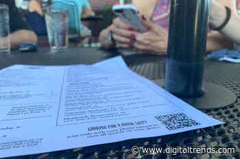 You’ll be ordering food with QR code menus long after the pandemic ends