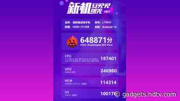 Lenovo Legion Gaming Phone Specifications, Performance Tipped on AnTuTu Ahead of July Launch