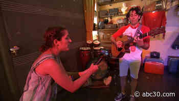 Music teacher performs for empowerment and compassion