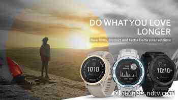 Garmin Launches Solar Editions of its Popular Smartwatches