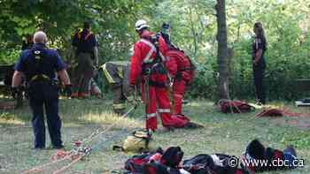 Man rescued from Scarborough Bluffs after falling 7 metres, becoming trapped