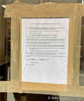 York Patisserie Valerie will not reopen in Coppergate Centre